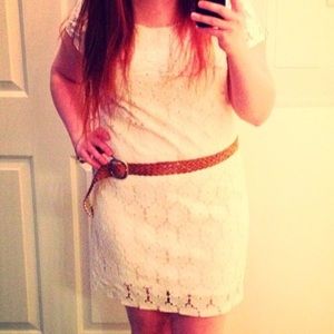 Ivory Lace Dress
